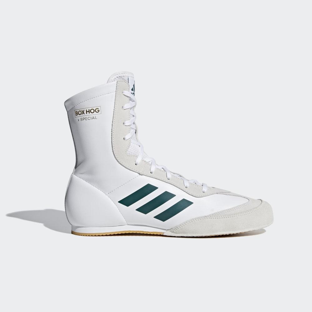 Ghete Box Adidas Box Hog x Special Barbati Romania - Albi/Verzi BC0354
